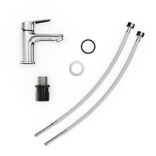 Смеситель Tokito HAPPO TOK-HAP-1011 на раковину хром - фото 5