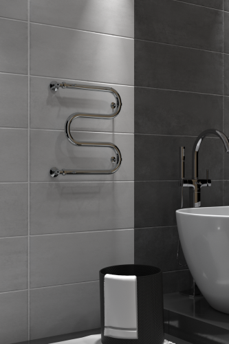 Полотенцесушитель Indigo M MW60-40P 40х63 водяной хром - фото 3