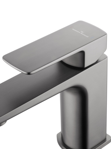 Смеситель Wonzon & Woghand Edge WW-88139003-BGM на раковину графит - фото 4