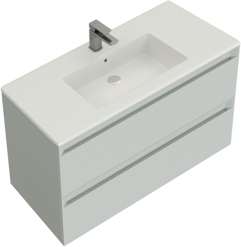 Тумба под раковину Allen Brau Eclipse 2.0 1.E1001.PWM 2.0 60х46х63 подвесная цвет серый - фото 4