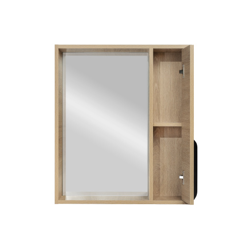 Зеркало-шкаф Viant КЕЛЬН VKEL60SD-ZSH 60х16х70 подвесной цвет бежевый - фото 3