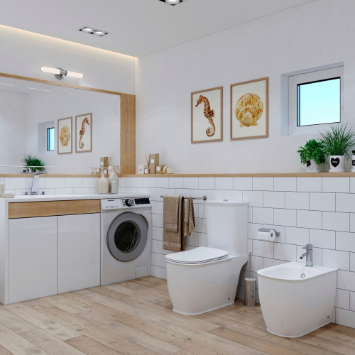 Биде Lavinia Boho Bell Pro 33010040 напольное - фото 5