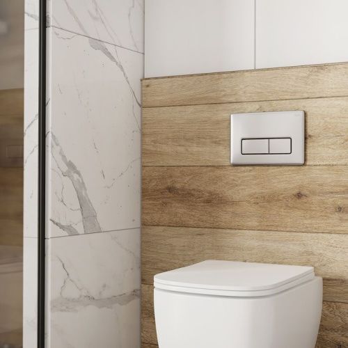 Клавиша смыва механическая IDDIS Unifix UNI80M0i77 цвет хром - фото 2