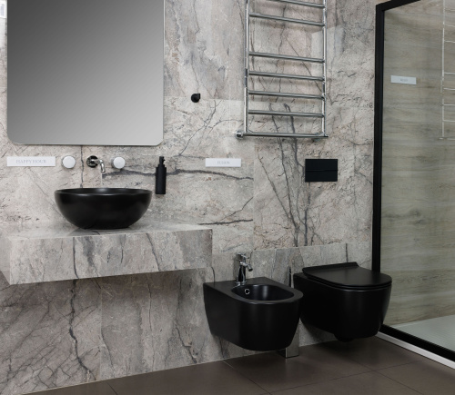 Биде Hatria FUSION A0Y1D902 подвесное - фото 2