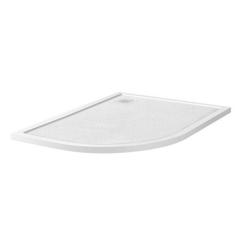 Душевой поддон BelBagno UNO TRAY-MR-UNO-RH-120/90-550-35-W-R-BO 120х90 искусственный мрамор белый - фото 2