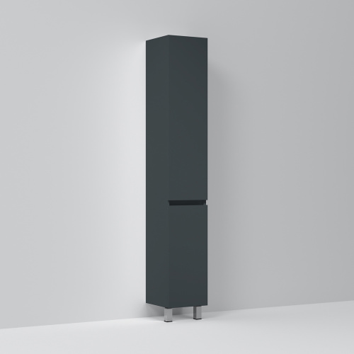 Шкаф-пенал Am.Pm Gem S M91CSR0306GM 30х32х190 напольный цвет графит матовый - фото 5