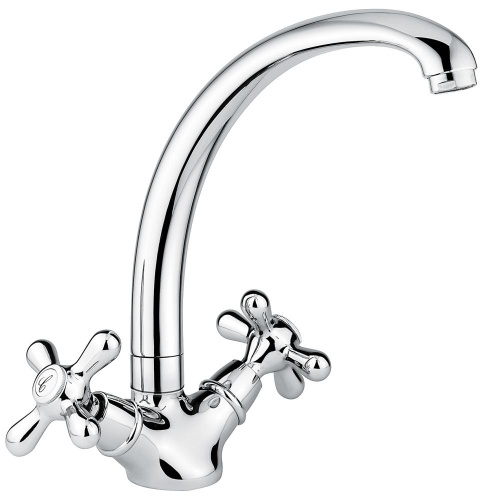 Смеситель для кухни Emmevi Deco Classic 12717/CR на раковину хром