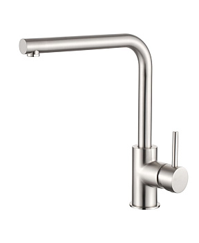 Смеситель для кухни AQG COLORS 05COL500NI на столешницу зачищенный никель