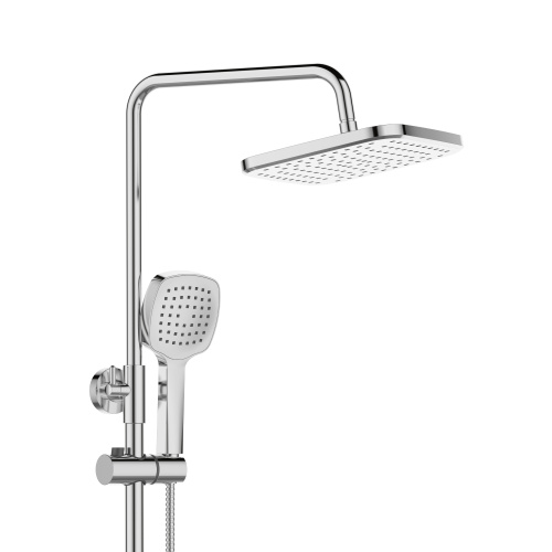 Душевая стойка Orange Thermo T02S4-911cr настенная цвет хром с термостатом - фото 4