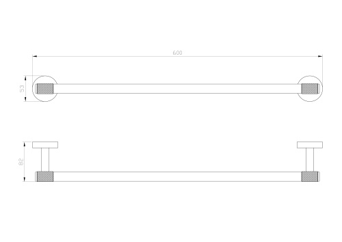 Полотенцедержатель Wonzon & Woghand Majestic WW-9212 - фото 2