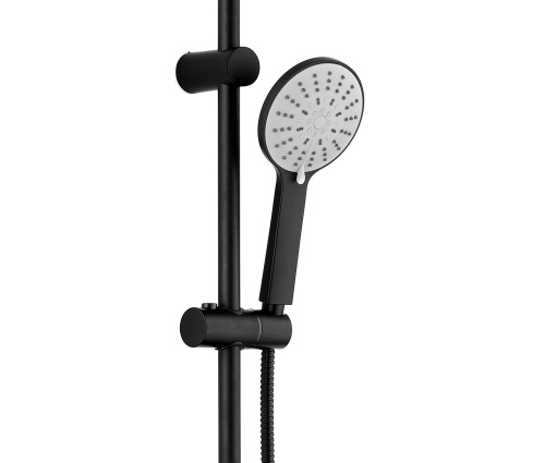 Душевая стойка Agger Gorgeous A0293544 настенная цвет черный - фото 4