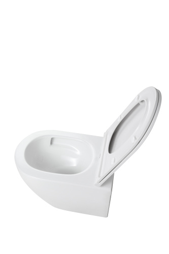 Унитаз подвесной Taliente Amato Esteso T3 AE65053 белый с сиденьем микролифт безободковый смыв торнадо - фото 2