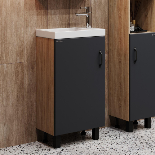 Тумба под раковину Onika Тимбер 104509 45х26х68 напольная - фото 2