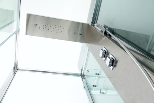 Душевая кабина Acquazzone Helena 120ESL-R без электрики 120х90 прямоугольная с крышей ориентация правая - фото 2