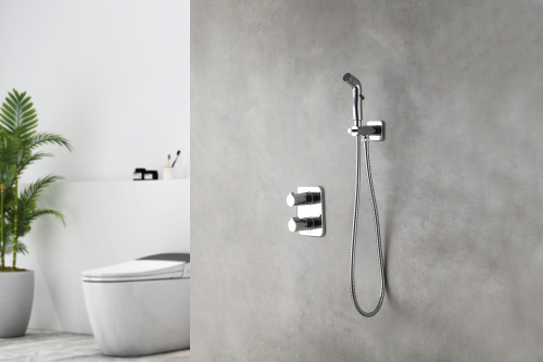 Гигиенический душ со смесителем LeMark Yeti LM7820C хром - фото 2