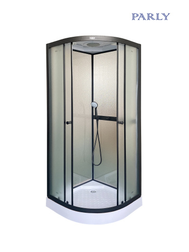 Душевая кабина Parly Frost F811B 80х80 четверть круга с крышей ориентация универсальная - фото 2