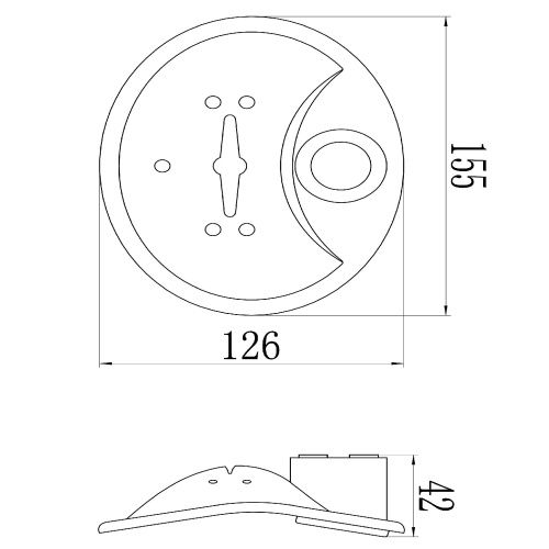 Мыльница Savol S12-02 - фото 3