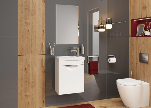 Тумба под раковину Onika Комо 104507 45х25х55 подвесная - фото 4