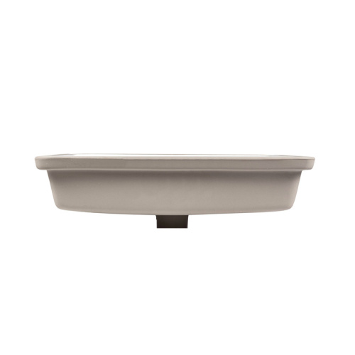 Раковина из сантехнического фарфора Bond Cube S99-600 61х40 встраиваемая цвет белый глянцевый - фото 4