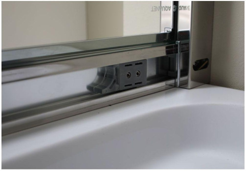 Душевой уголок Aquanet Delta 00202312 90х90 стекло прозрачное профиль хром глянцевый без поддона - фото 5