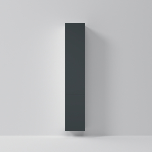 Шкаф-пенал Am.Pm Gem M90CHR0306GM 30х31х167 подвесной цвет графит матовый - фото 4