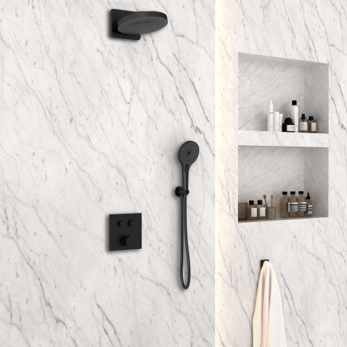 Душевая система Vincea VSFW-4I211MB встраиваемая в стену