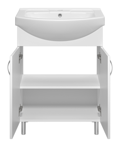 Тумба под раковину Misty Изео Э-Изе01065-021Н 62х36х70 напольная - фото 3