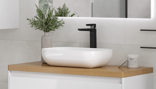 Столешница Velvex KLAUFS st.KLA.100 дуб французский 100х45х4 накладная цвет шатанэ - фото 3