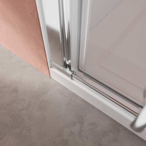 Душевая дверь Cezares LINER LINER-B-12-100-C-Cr-R 100х195 стекло прозрачное профиль хром глянцевый - фото 5