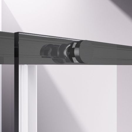 Душевая дверь Vincea Slim-N VDS-4SN120CLGM 120х195 стекло прозрачное профиль вороненая сталь