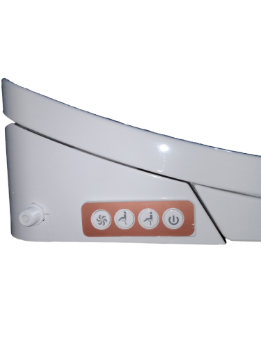 Электронная крышка биде Timo TE-720 на унитаз - фото 4