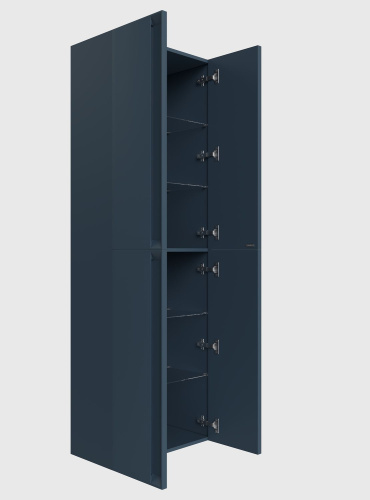Шкаф-пенал Allen Brau Eclipse 2.0 1.E1006.BGM 2.0 60х32х180 подвесной цвет синий/серый - фото 2