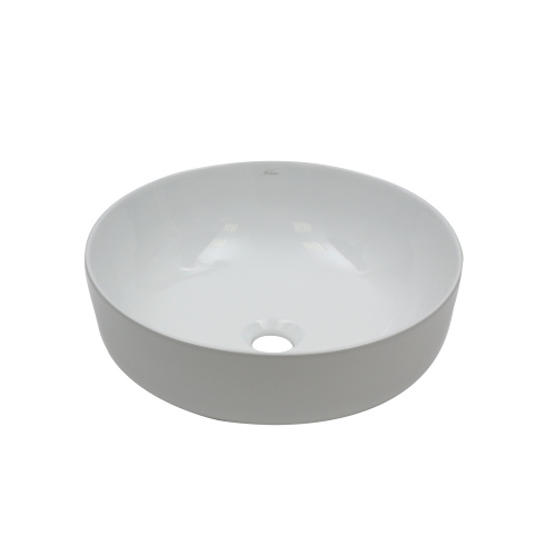 Раковина из сантехнического фарфора Melana 78115-805 42х42 накладная цвет белый без отверстий под смеситель - фото 5