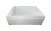 Ванна акриловая Royal Bath TRIUMPH RB665100SB 180х120 пристенная прямоугольная с каркасом