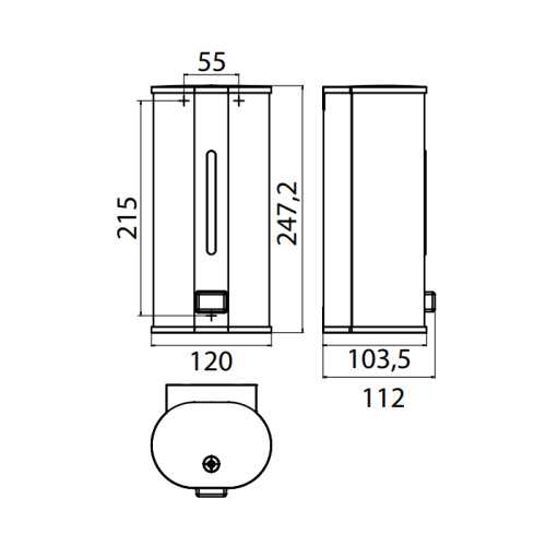 Дозатор Emco System2 3521 001 04 - фото 2