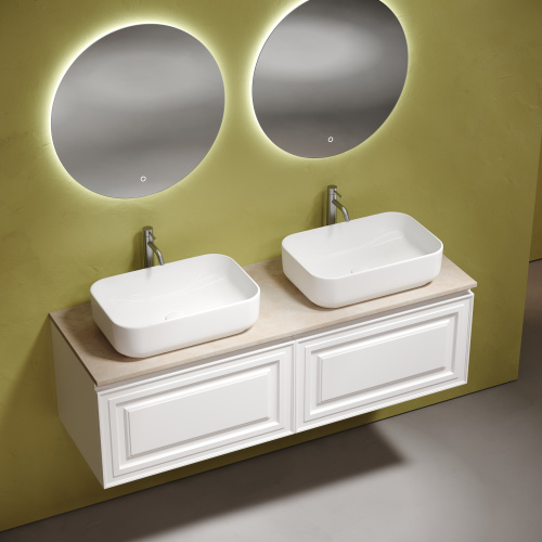 Столешница Sancos TT140A2X 140х46 накладная цвет бежевый - фото 4