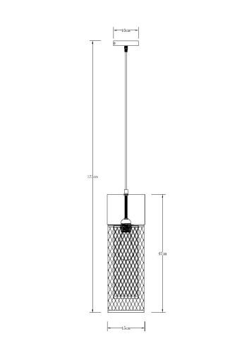 Светильник подвесной Arte Lamp Castello (Цастелло) A7068SP-1GO - фото 2