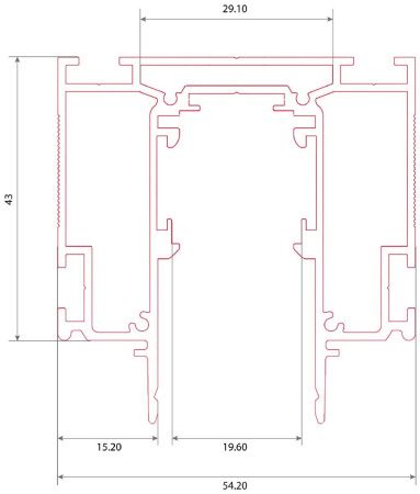 Магнитный шинопровод Lumker SY-Link (СЫ-Линк) 00-00023213