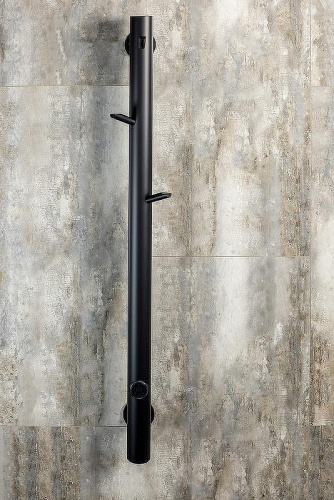 Полотенцесушитель Boheme OAK 724-B подвесной электрический черный - фото 3