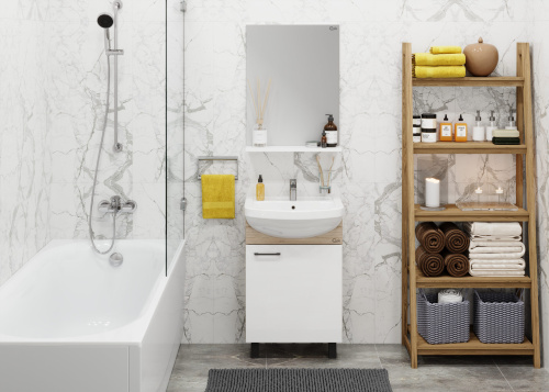 Тумба под раковину Onika Эко 105208 48х28х68 напольная - фото 2