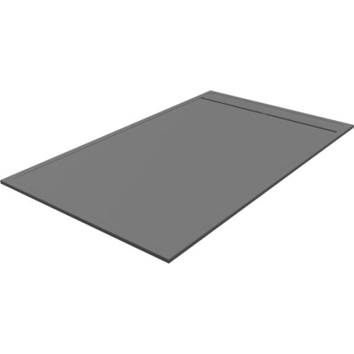 Душевой поддон IBX Zale PDZ070140G/GRIS POLAR 140х70 натуральный камень серый