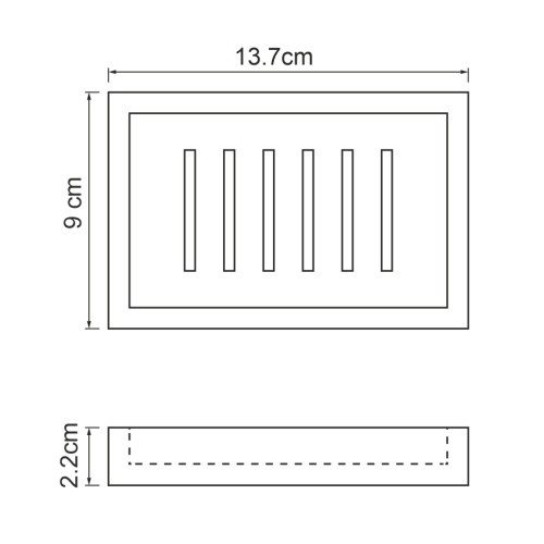 Мыльница WasserKRAFT 3729 - фото 3