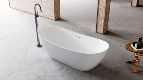 Ванна акриловая Zenon Maggiore 4000.000.000.000.40968 170х72 отдельностоящая овальная - фото 3