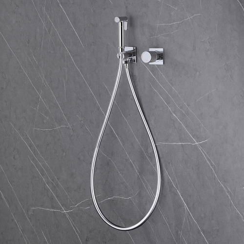 Гигиенический душ со смесителем ABBER Rund AF8725 хром - фото 3