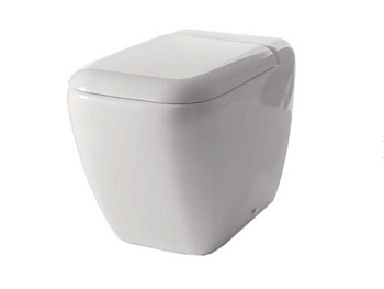 Чаша унитаза приставная CIELO Shui SHVA цвет белый без сиденья