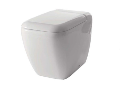Чаша унитаза приставная CIELO Shui SHVA цвет белый без сиденья