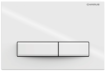 Клавиша смыва механическая CHARUS Elegia FP.321.11.01 цвет белый глянцевый