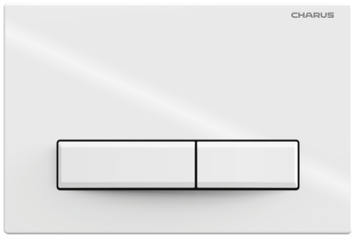 Клавиша смыва механическая CHARUS Elegia FP.321.11.01 цвет белый глянцевый