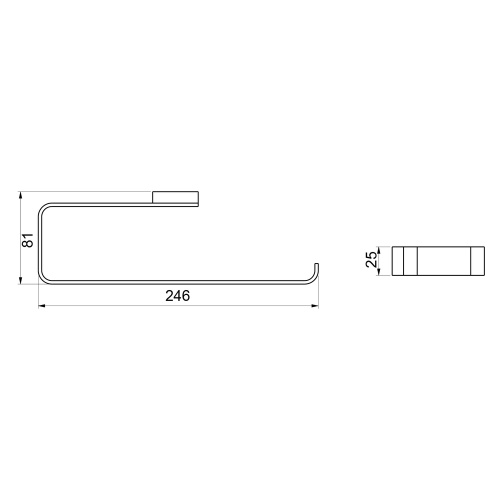 Полотенцедержатель Timo Selene 14057/03 - фото 4