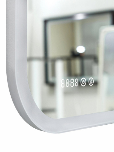 Зеркало в ванную Континент Bliss ЗЛП256 100х70 цвет белый - фото 5